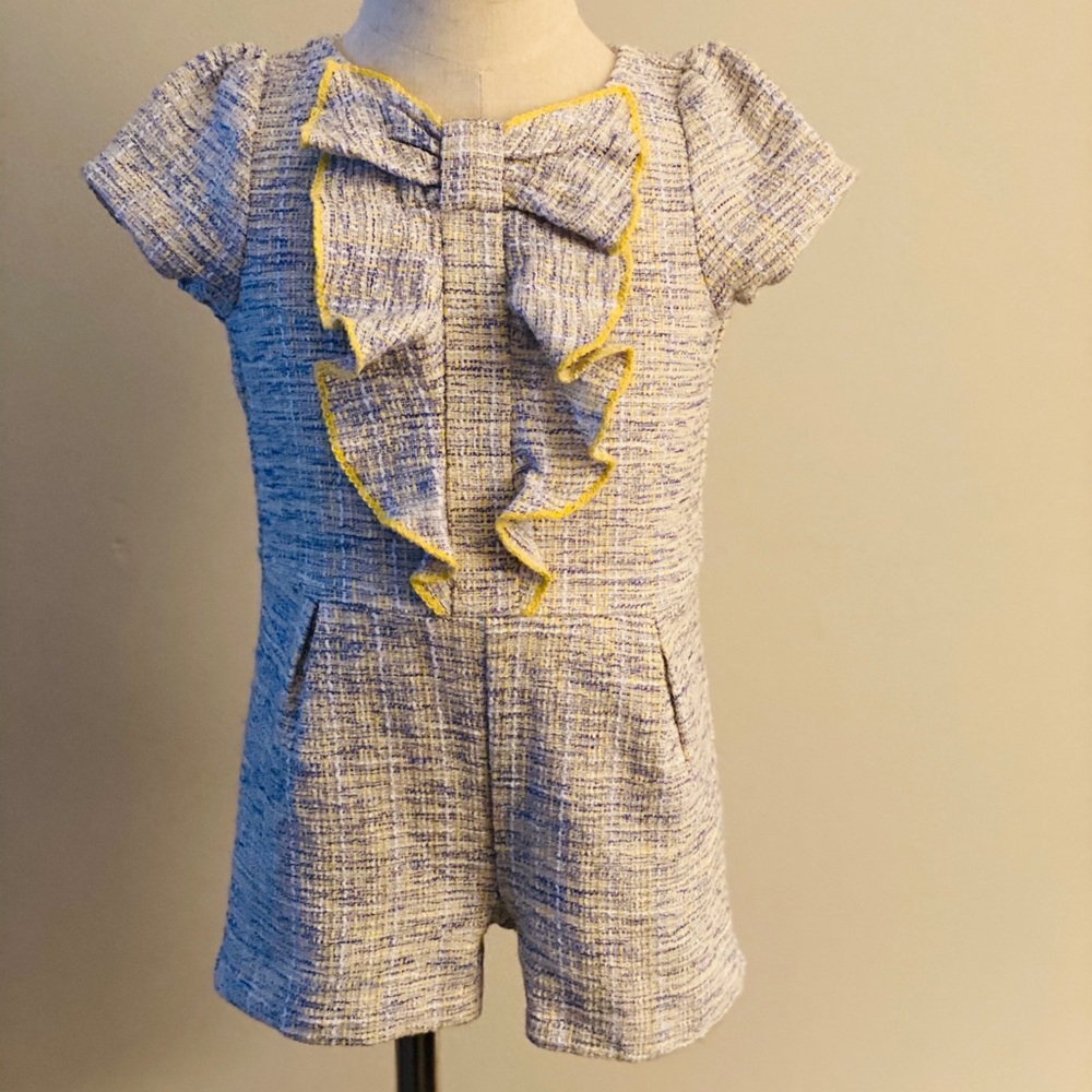 Janie and Jack toddler girls romper